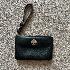 Black Kate Spade Wristlet